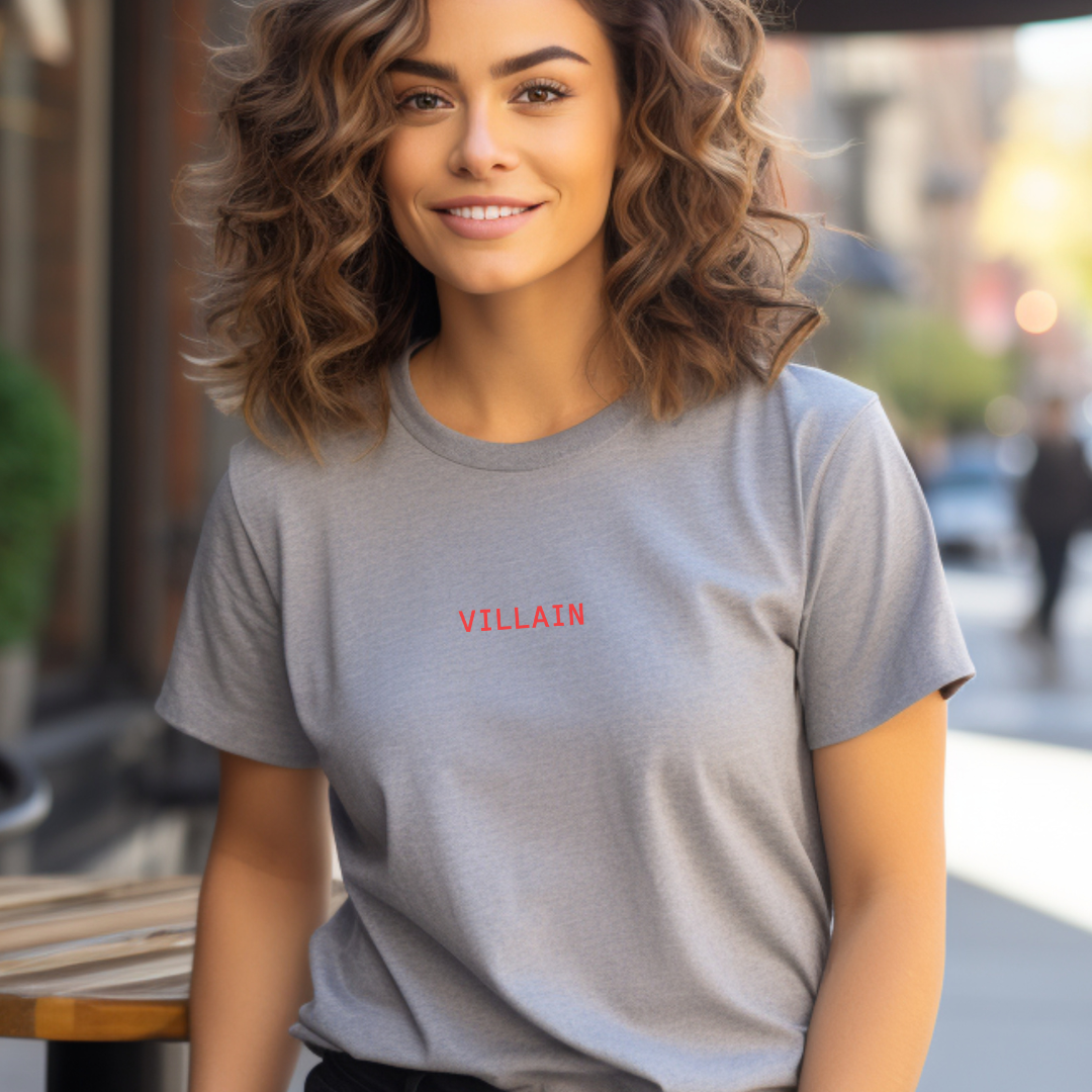 Villain Stylish T-Shirt for Women
