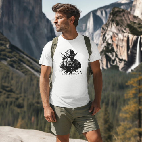 Battle Ready Stylish T-Shirt for Men