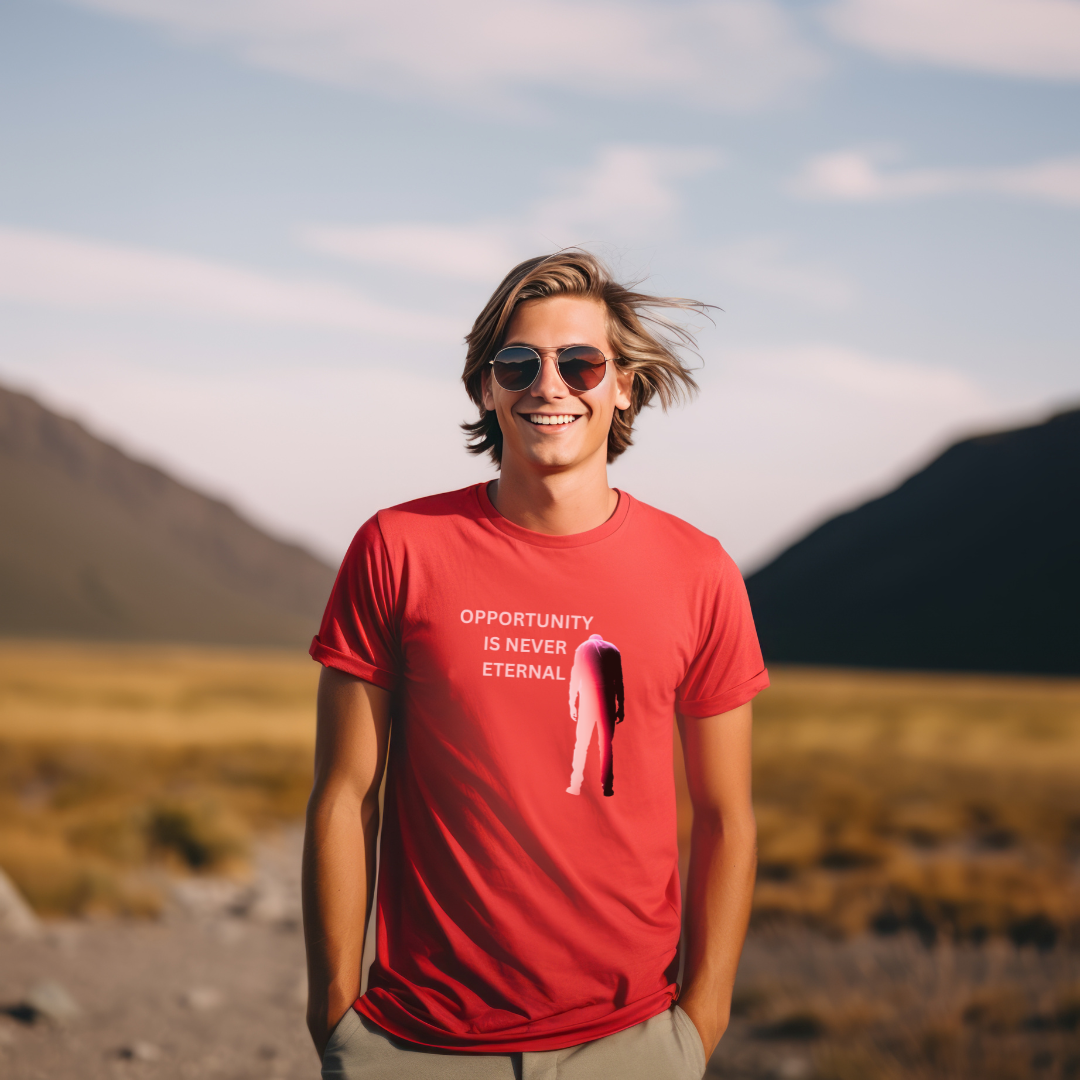 Never Eternal Stylish T-Shirt for Men