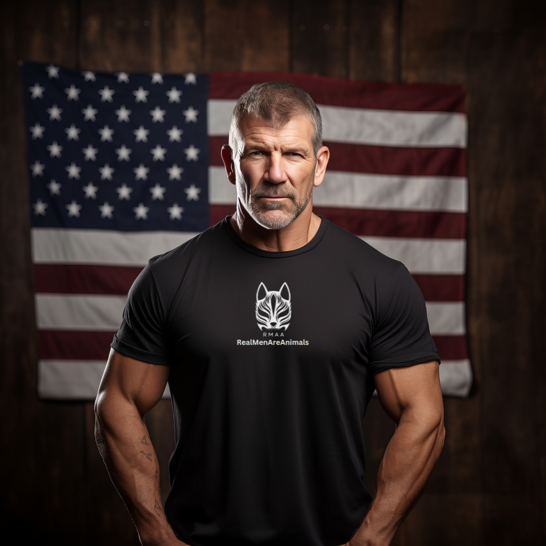 Real Men Are Animals Stylish T-Shirt for Men