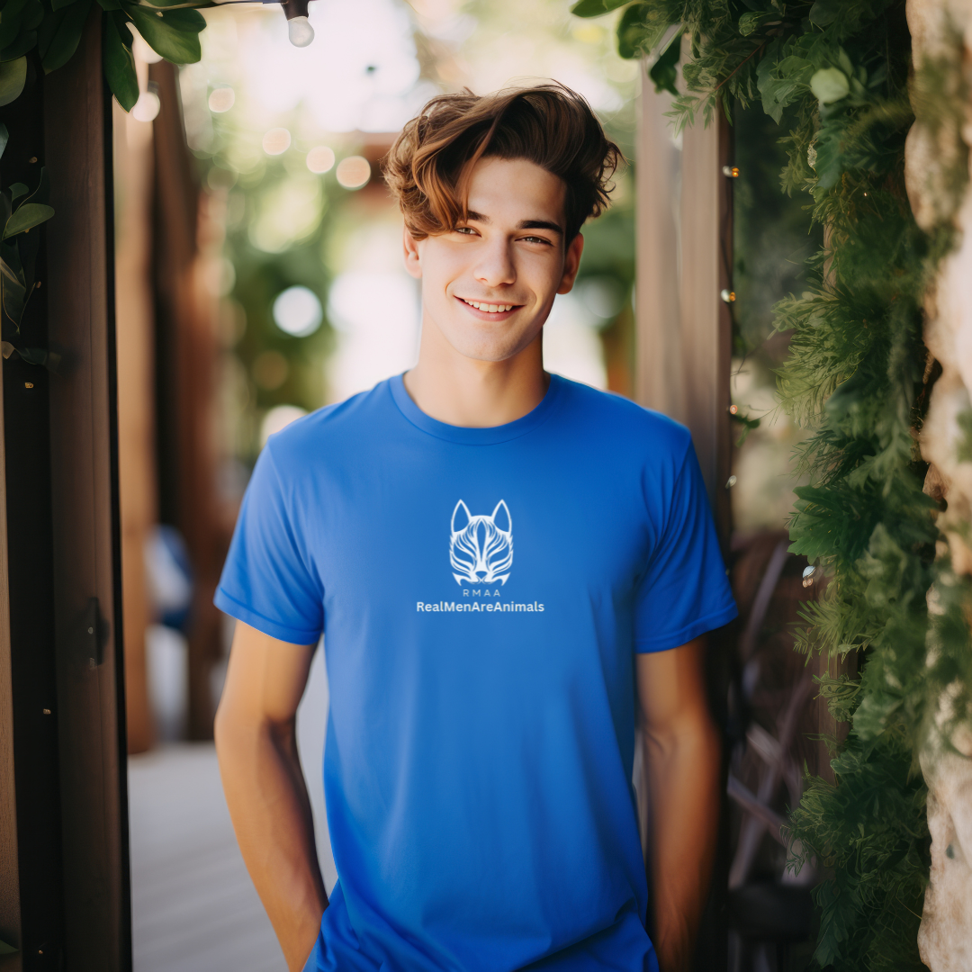 Real Men Are Animals Stylish T-Shirt for Men