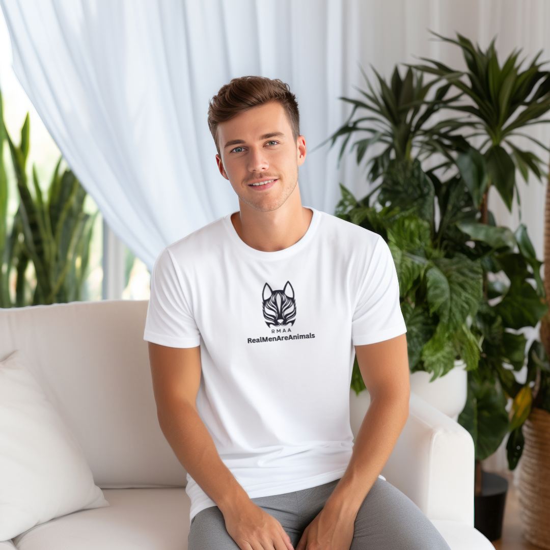 Real Men Are Animals Stylish T-Shirt for Men