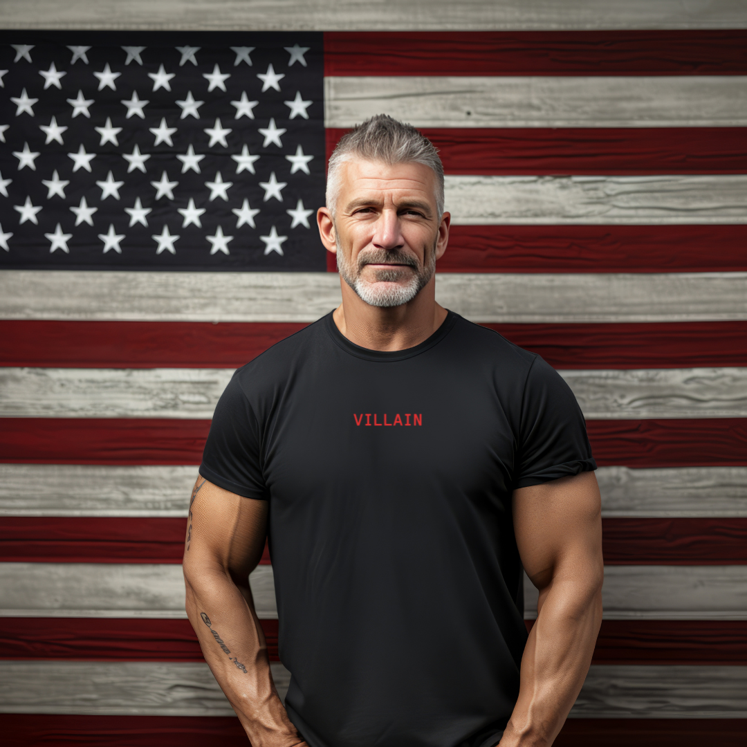 Villain Stylish T-Shirt for Men