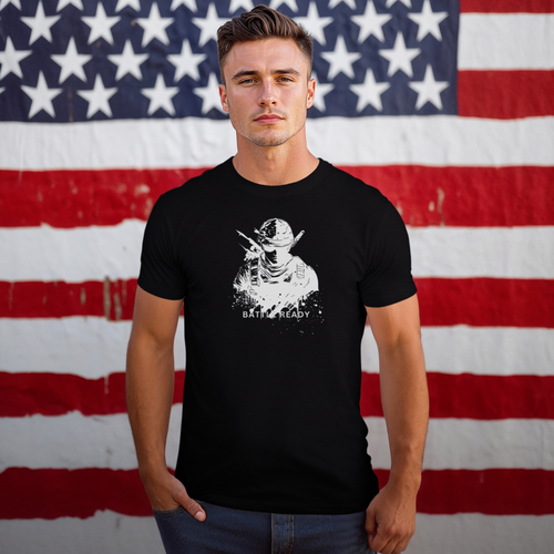 Battle Ready Stylish T-Shirt for Men