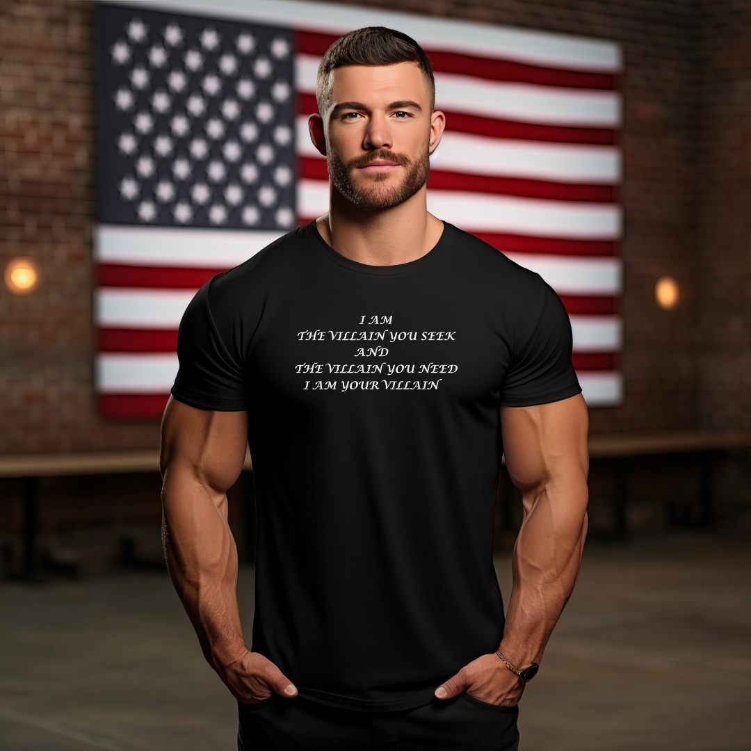 I Am The Villain You Seek Stylish T-Shirt for Men