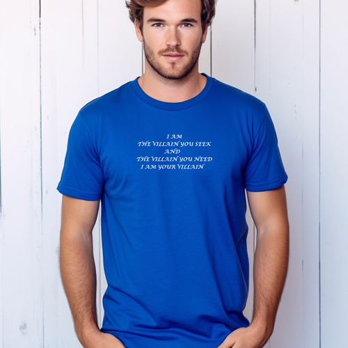 I Am The Villain You Seek Stylish T-Shirt for Men