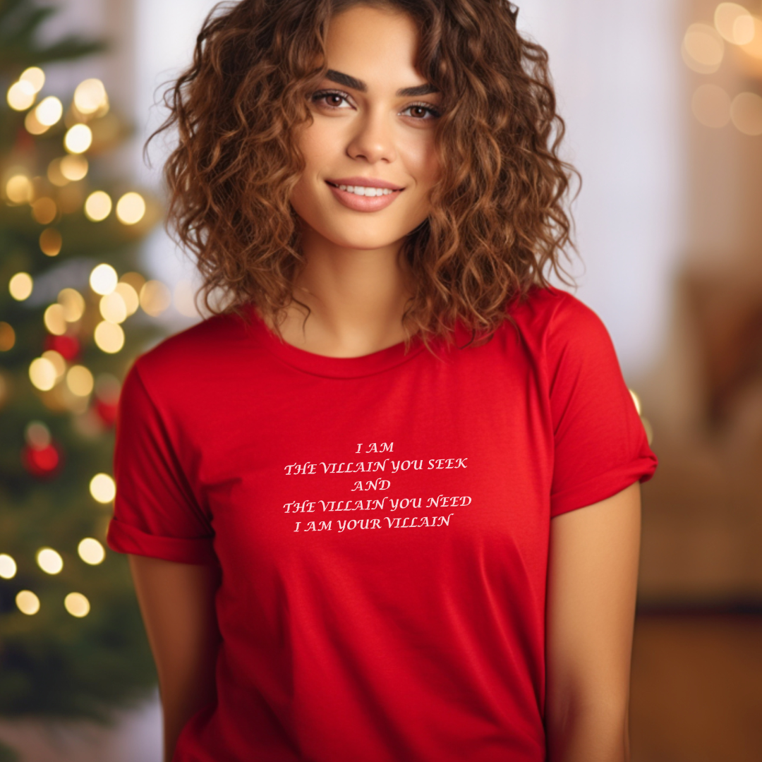 I Am The Villain You Seek Stylish T-Shirt for Women