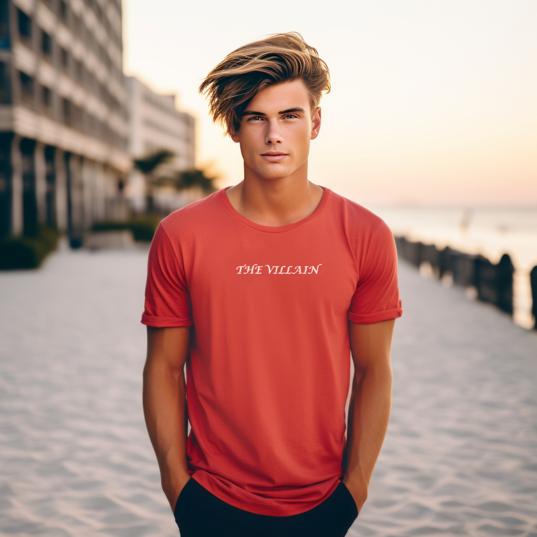 The Villain Unisex T-Shirt, Stylish T-Shirt for Men and Women
