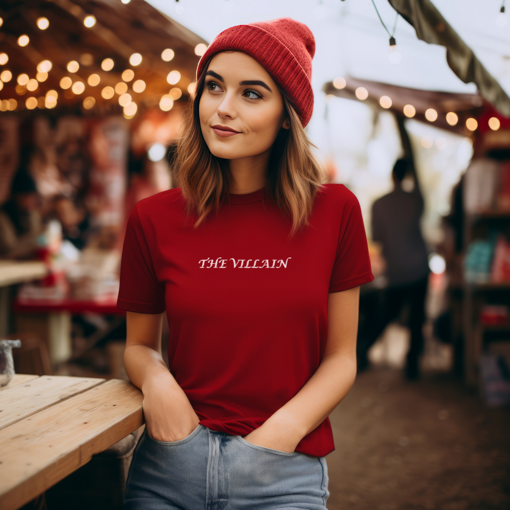 The Villain Unisex T-Shirt, Stylish T-Shirt for Men and Women