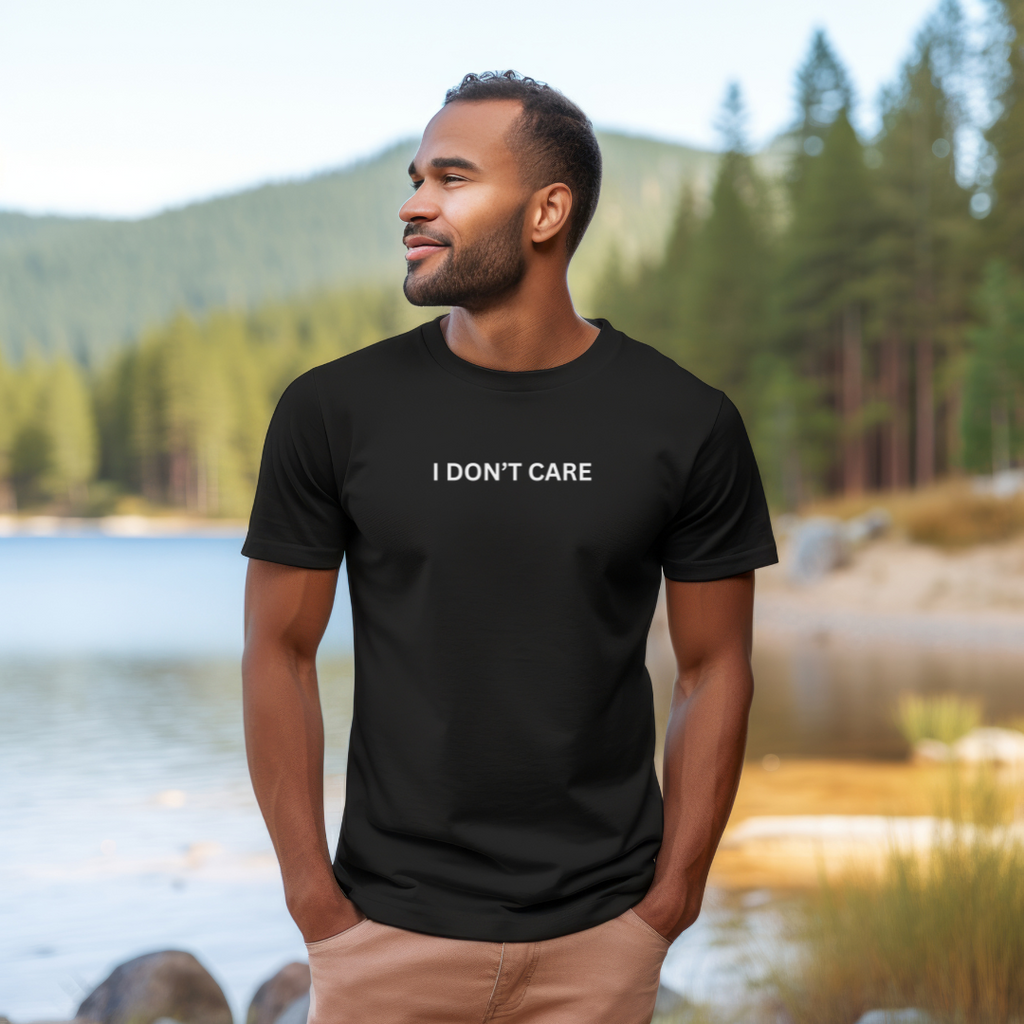 I Don't Care Unisex Stylish T-Shirt for Men and Women