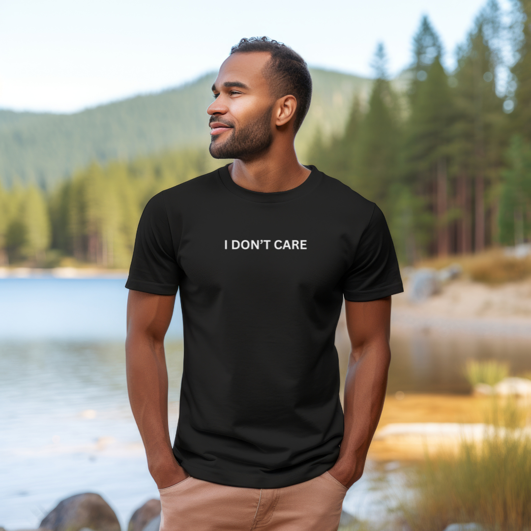 I Don't Care Unisex Stylish T-Shirt for Men and Women