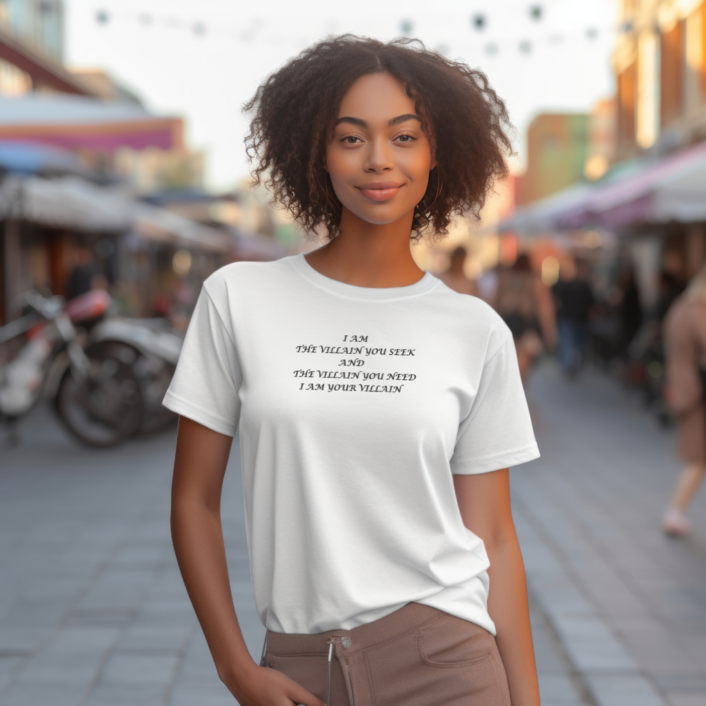 I Am The Villain You Seek Unisex Stylish T-Shirt for Men and Women